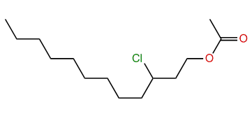 3-Chlorododecyl acetate